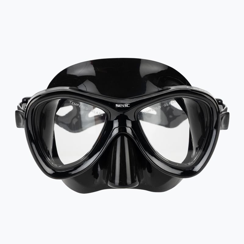 Sada na šnorchlování SEAC Bis Capri Top black 2