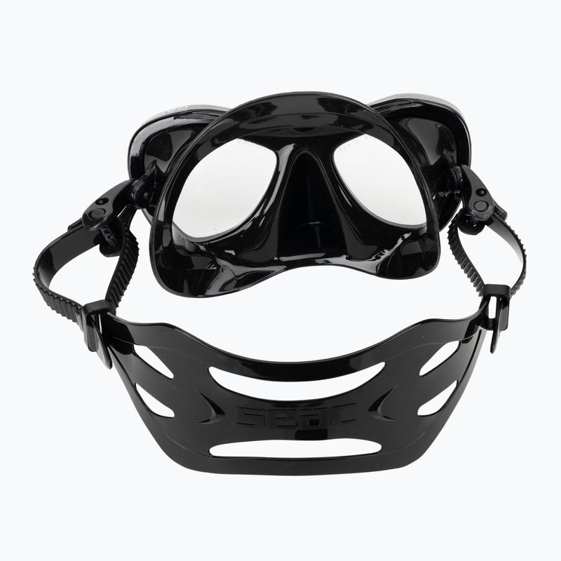 Sada na šnorchlování SEAC Bis Capri Top black 4