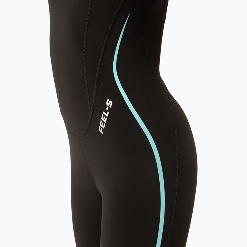 Dámský potápěčský neopren SEAC Feel-S 3 mm black/light blue 7