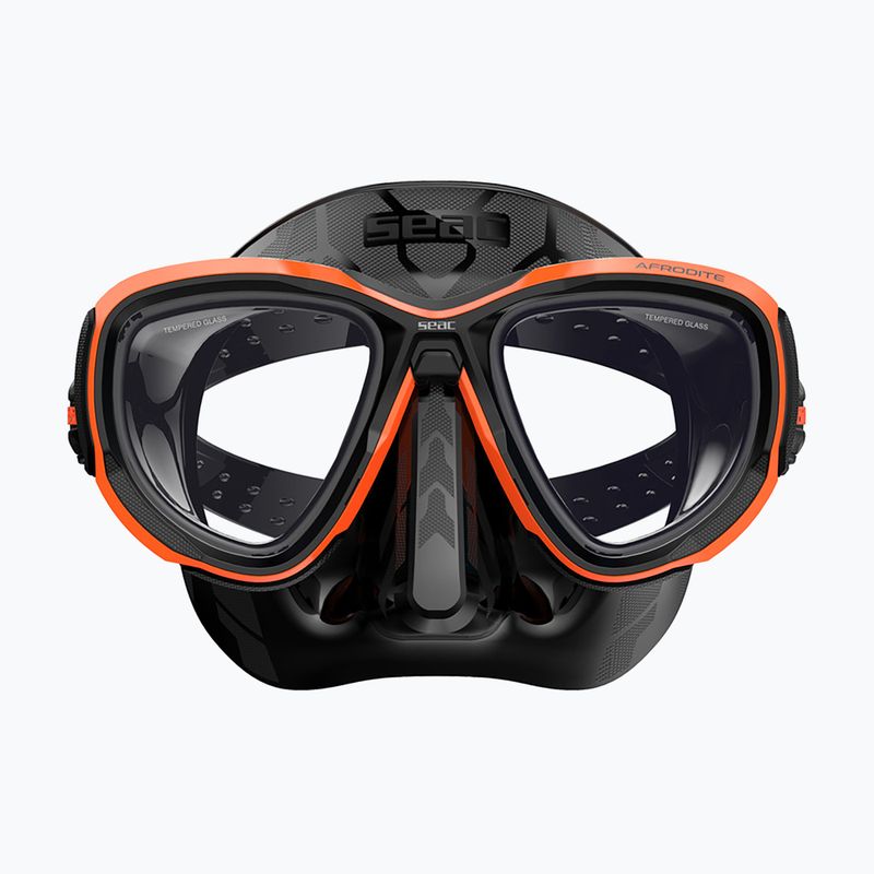 Potápěčská maska SEAC Afrodite orange 3