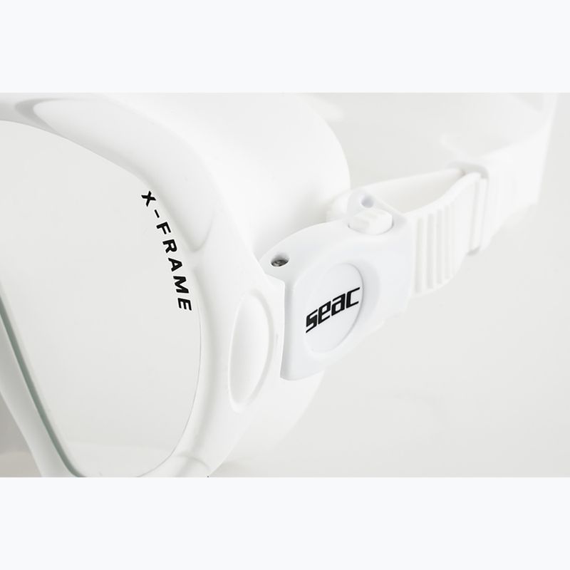 Potápěčská maska SEAC X-Frame white 6