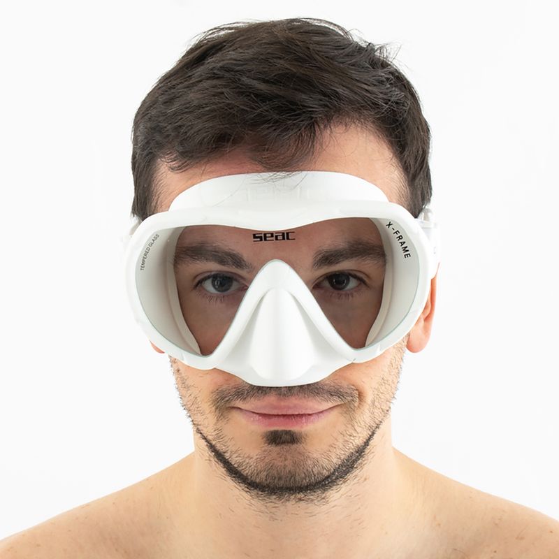 Potápěčská maska SEAC X-Frame white 8