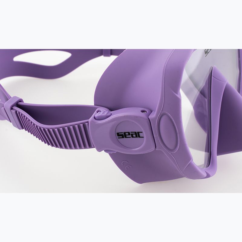 Potápěčská maska SEAC X-Frame lilac 5