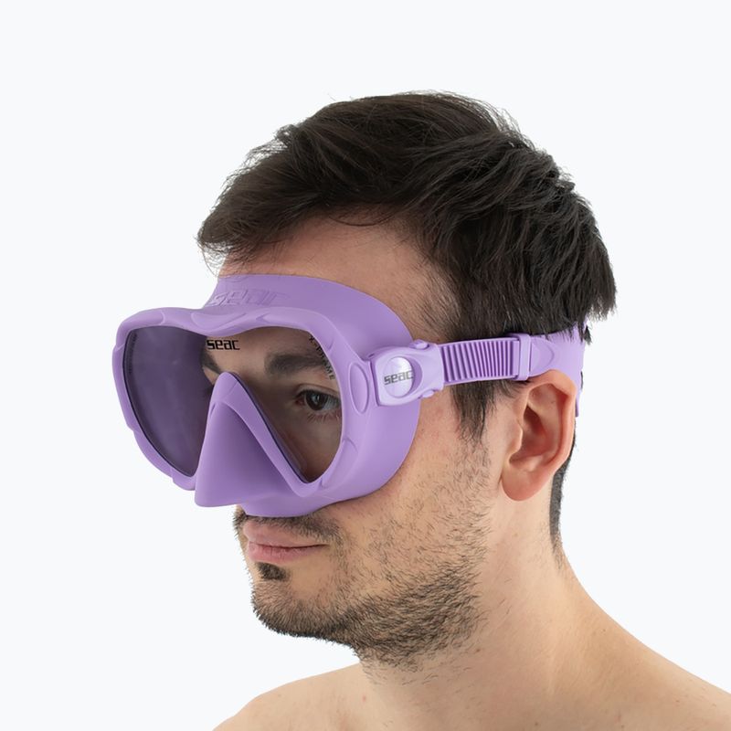 Potápěčská maska SEAC X-Frame lilac 9