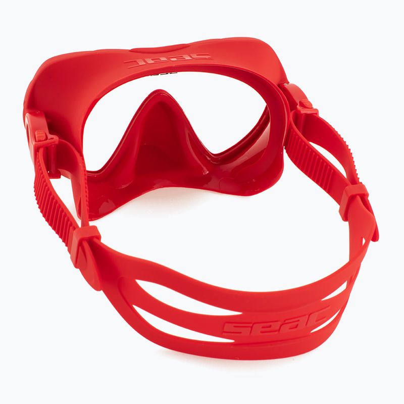 Potápěčská maska SEAC X-Frame red 3