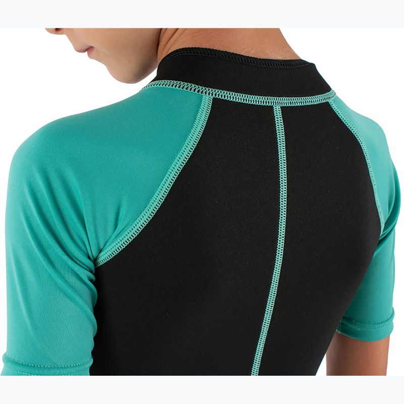 Dětský plavecký neopren SEAC Dolphin Shorty 1,5 mm black/tiffany 6