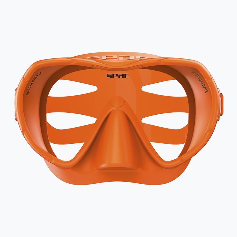 Potápěčská maska SEAC X-Frame orange 2