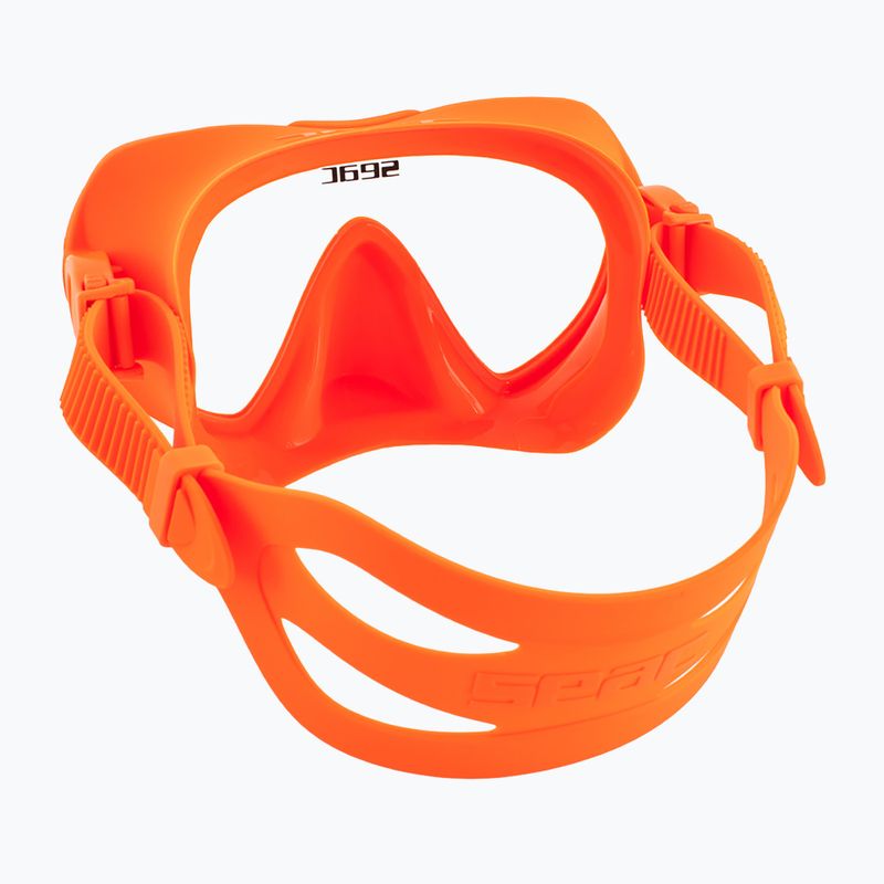 Potápěčská maska SEAC X-Frame orange 3