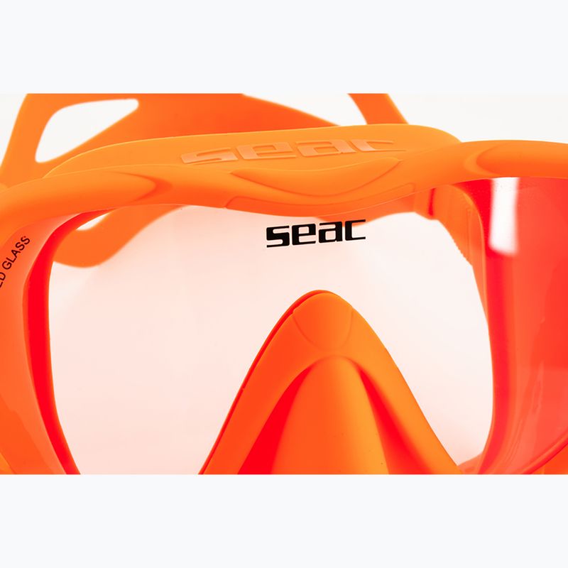 Potápěčská maska SEAC X-Frame orange 5