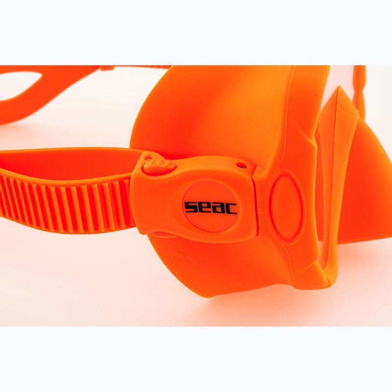 Potápěčská maska SEAC X-Frame orange 6