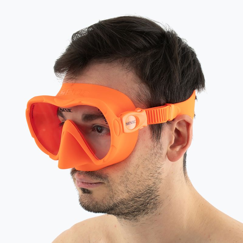 Potápěčská maska SEAC X-Frame orange 10