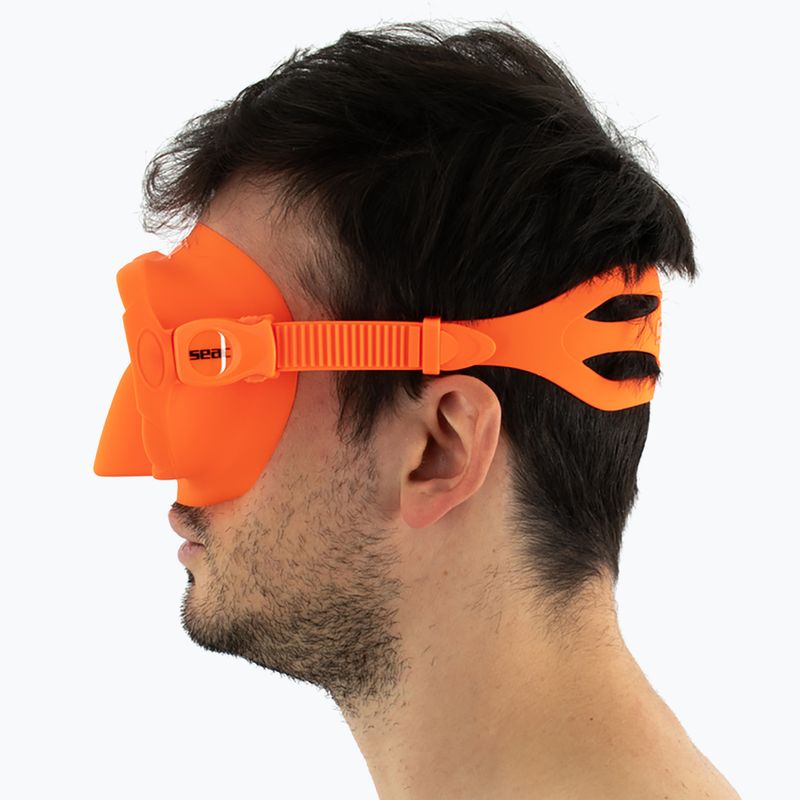 Potápěčská maska SEAC X-Frame orange 11