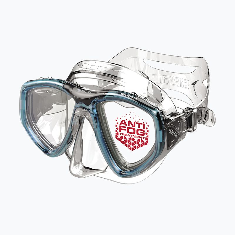 Potápěčská maska SEAC Clear Antifog aquamarine 2