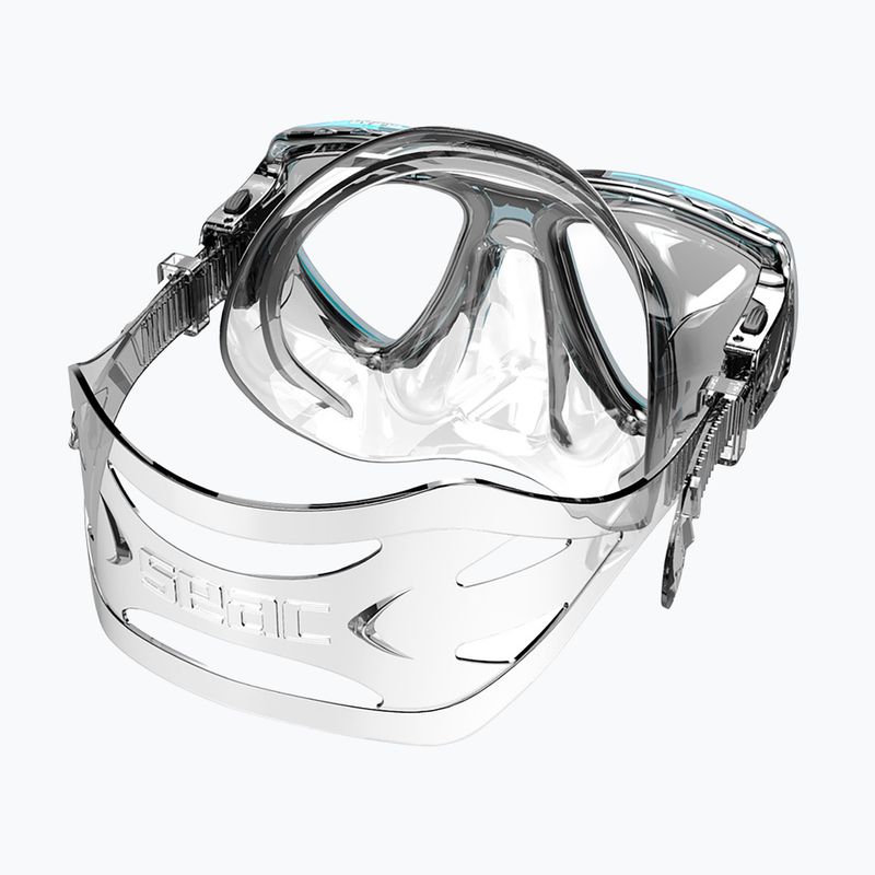 Potápěčská maska SEAC Clear Antifog aquamarine 3