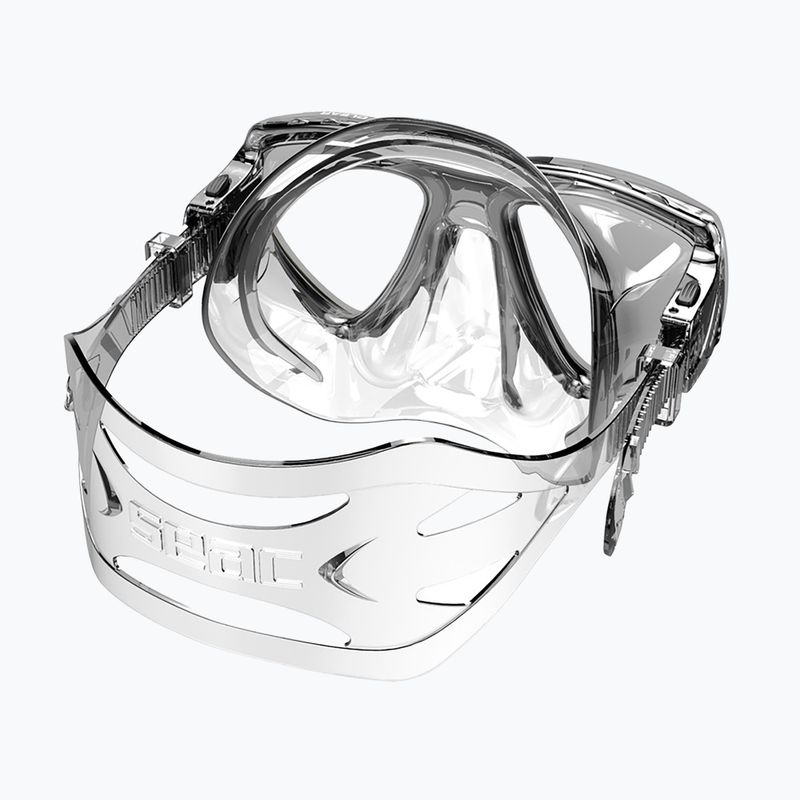 Potápěčská maska SEAC Clear Antifog transparent black 3