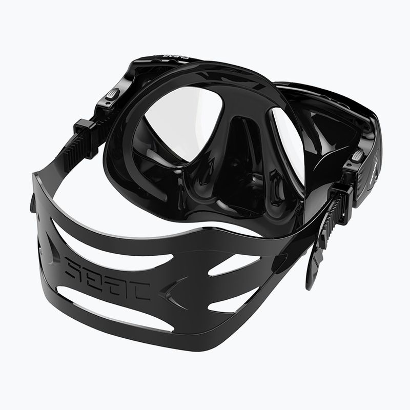 Potápěčská maska SEAC Clear Antifog black 3