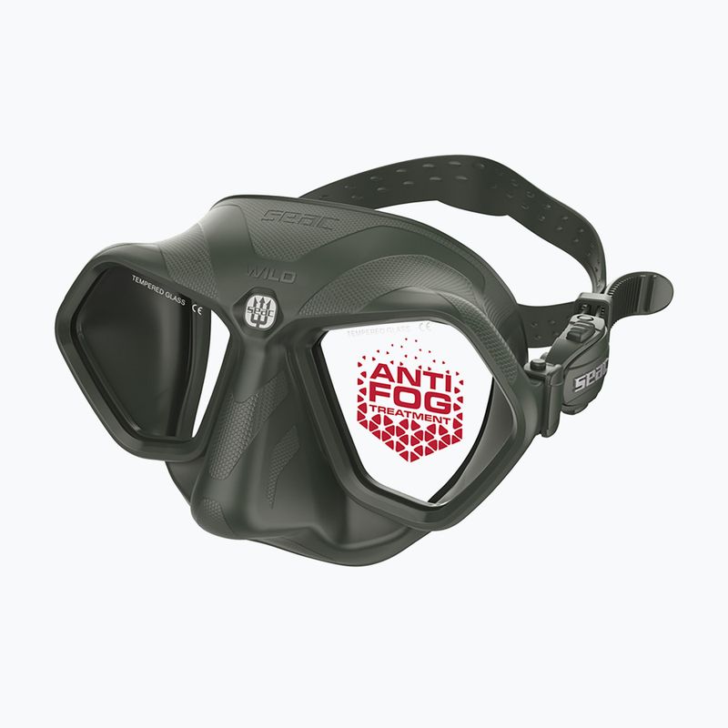 Potápěčská maska SEAC Wild Antifog green 2
