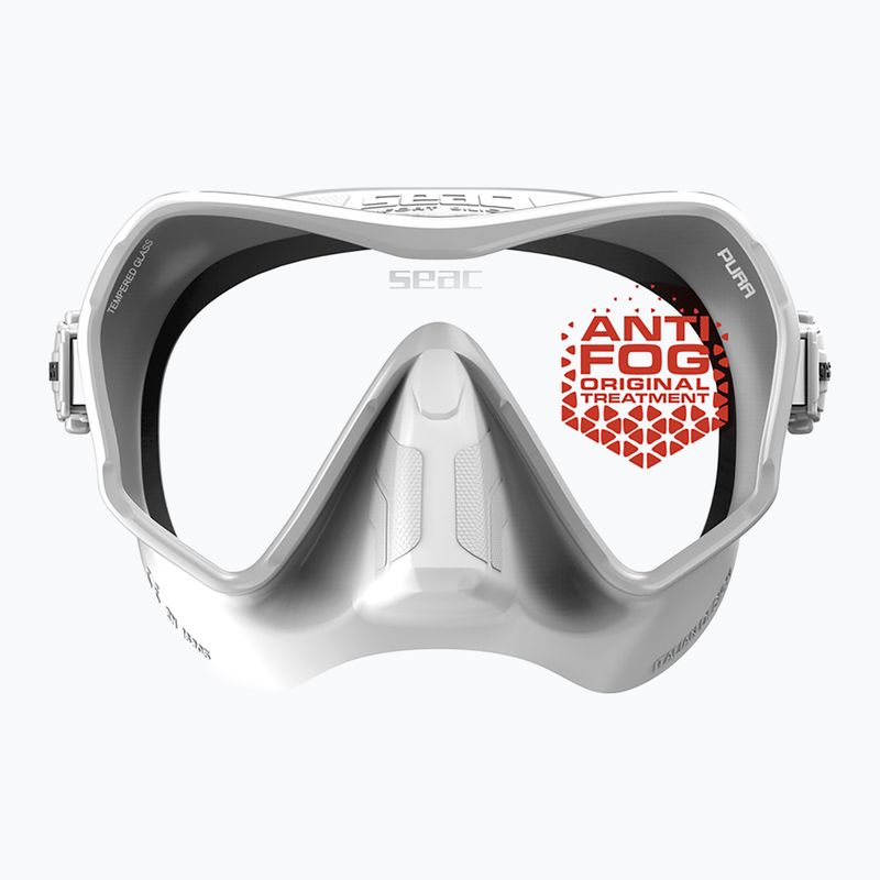 Potápěčská maska SEAC Pura Antifog white 4