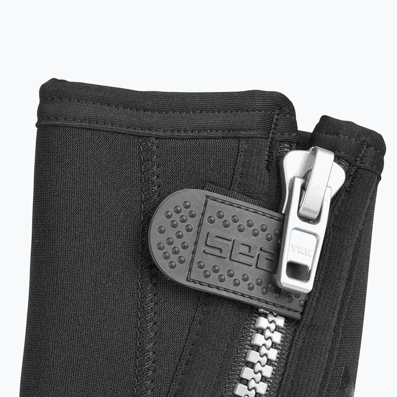 Neoprenové boty SEAC Basic HD Zip 5 mm black 5
