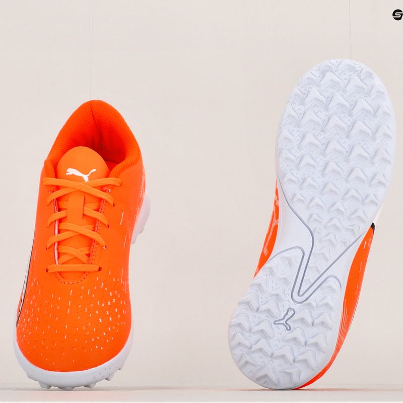 Dětské kopačky PUMA Ultra Play TT oranžové 107236 01 12