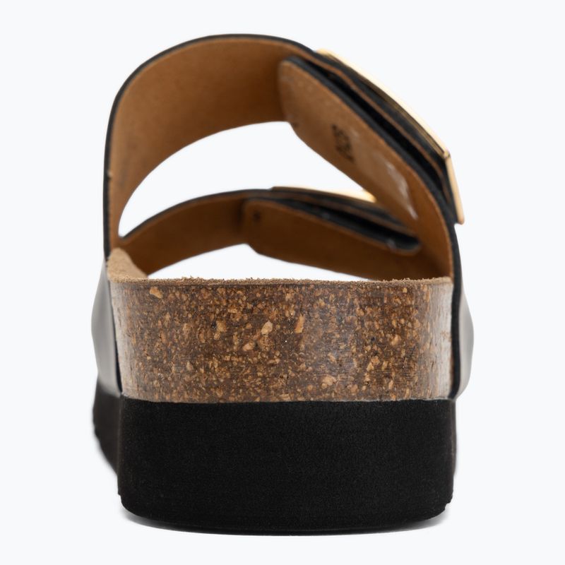 Dámské pantofle Scholl Montery 2 Straps Ad Med černé 6
