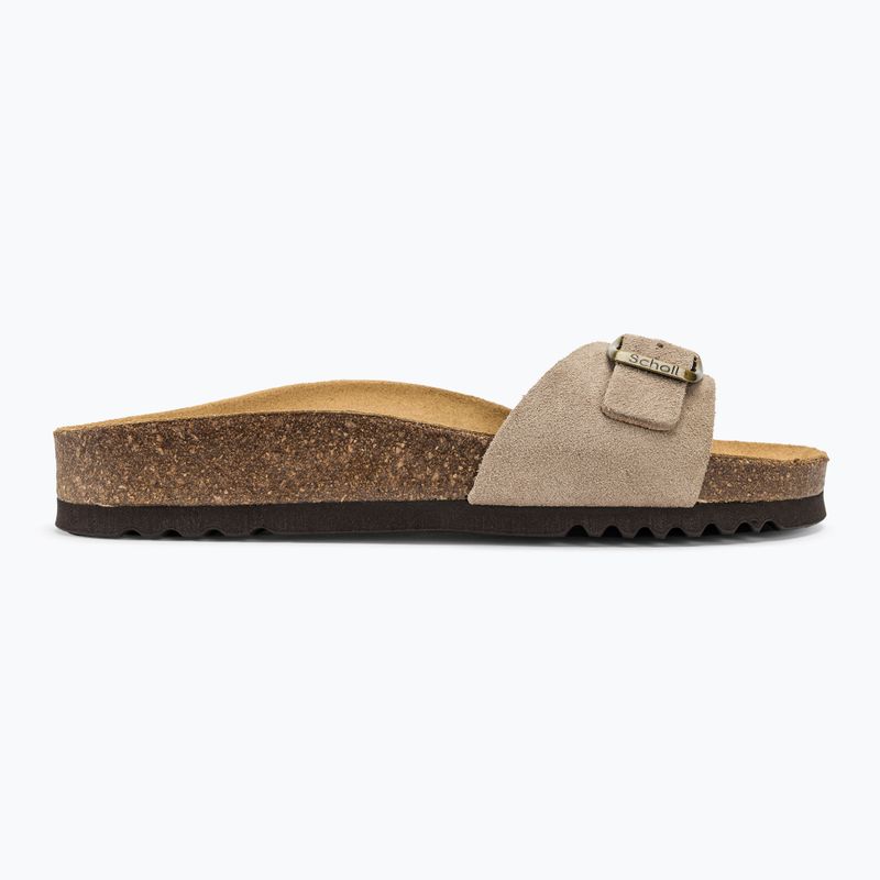 Dámské pantofle Scholl Estelle Sue dark beige 2