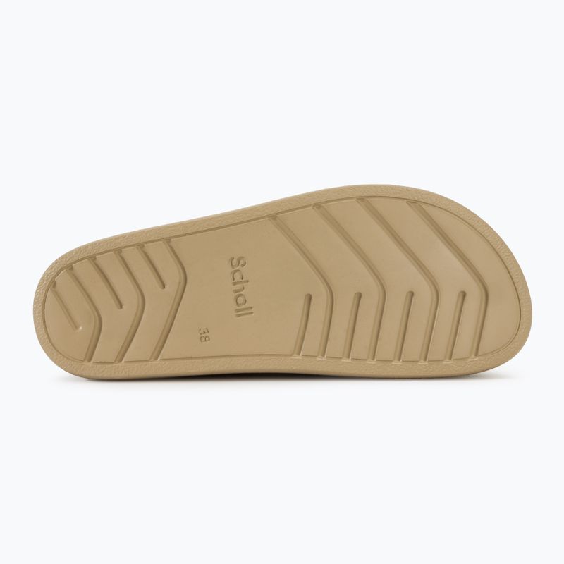 Dámské pantofle Scholl Noelle Chunky Sue Sa beige 4