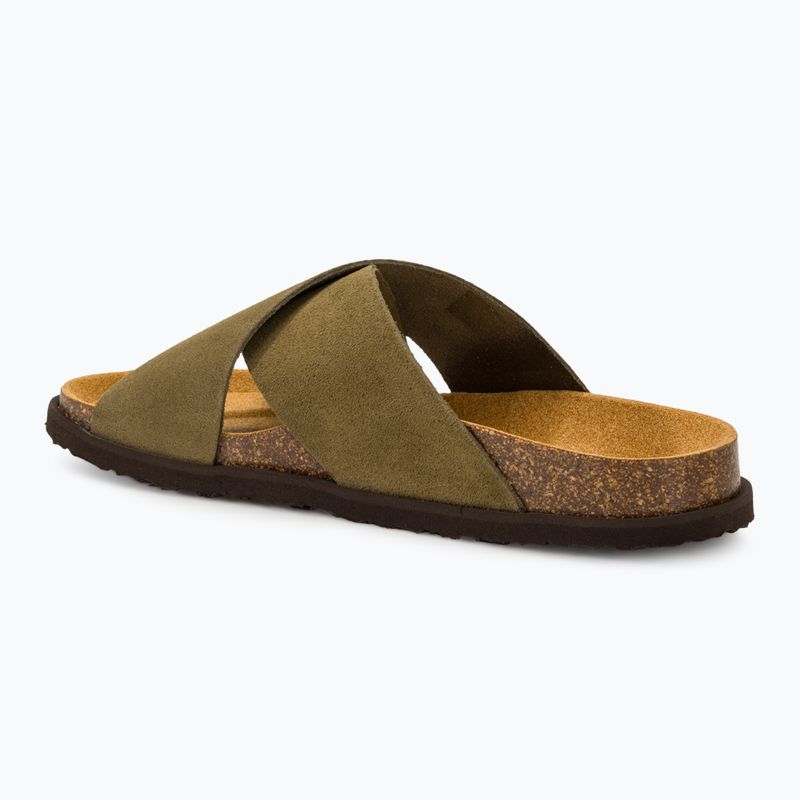 Pánské pantofle  Scholl Leon Sue Hdjmb military green 3