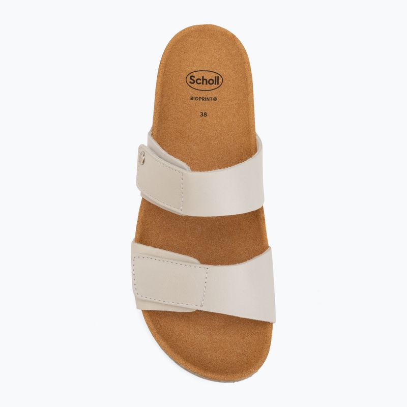Dámské pantofle Scholl Lusaka 2.0 Med white 5
