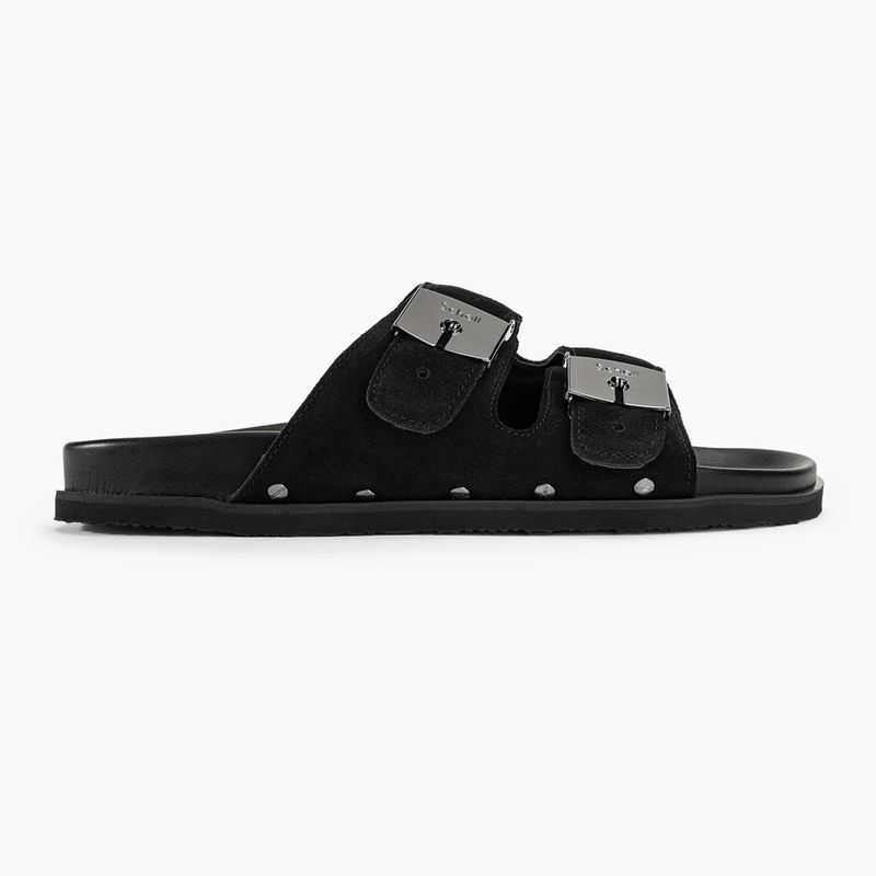 Pánské pantofle  Scholl Orlando Suesp black 2