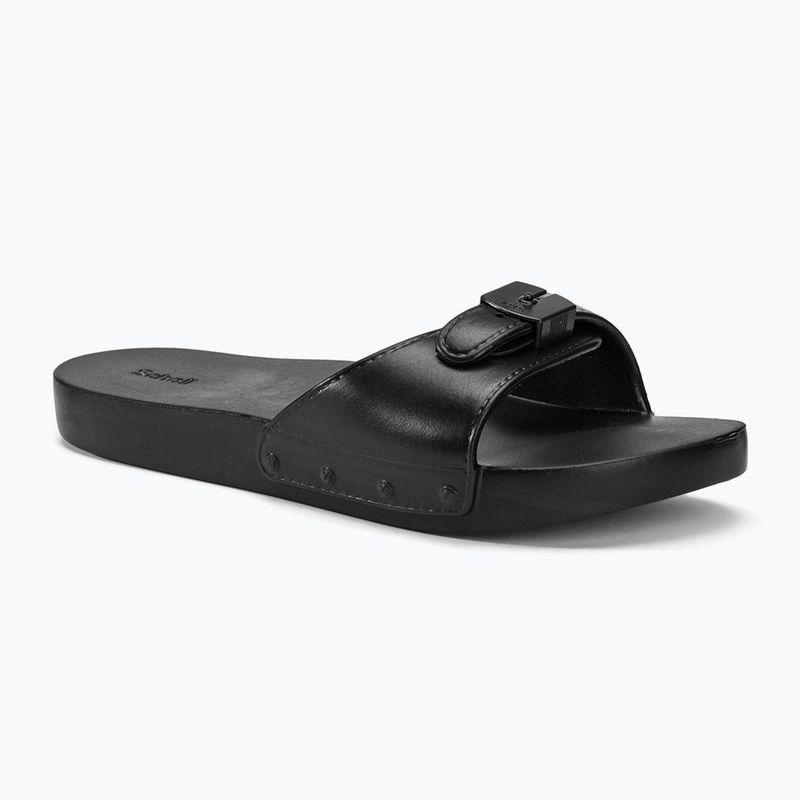 Dámské pantofle Scholl Pescura Flat Aqua Eva black