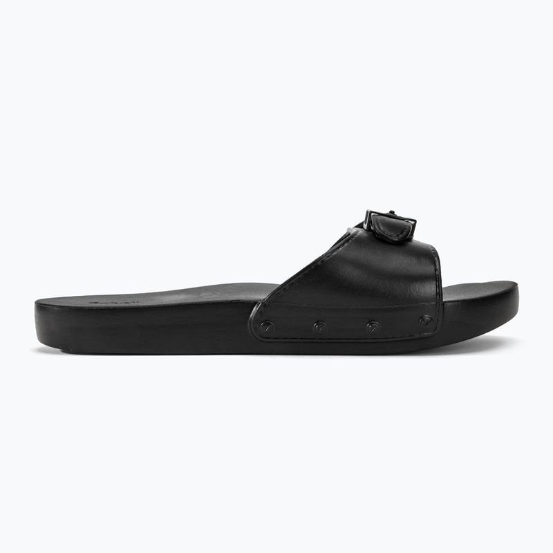 Dámské pantofle Scholl Pescura Flat Aqua Eva black 2