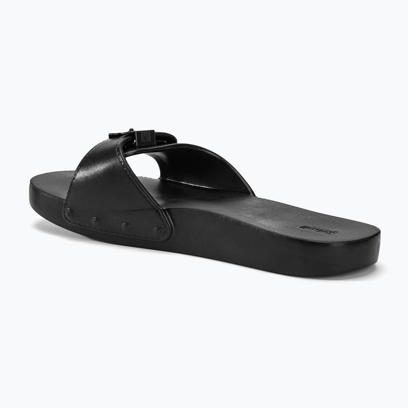 Dámské pantofle Scholl Pescura Flat Aqua Eva black 3