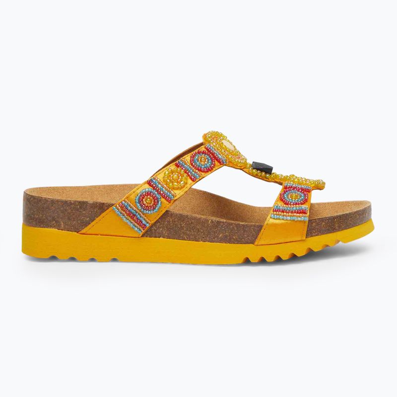 Dámské nazouváky Scholl New Bogota Wedge Med tangerine 2