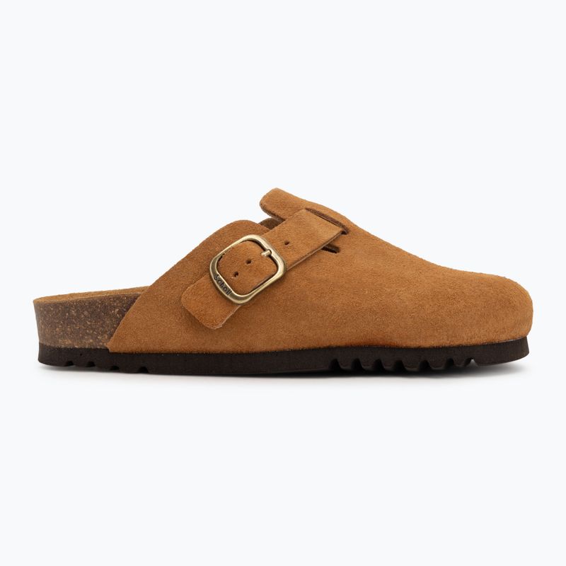 Dámské nazouváky Scholl Fae Suede cognac 2