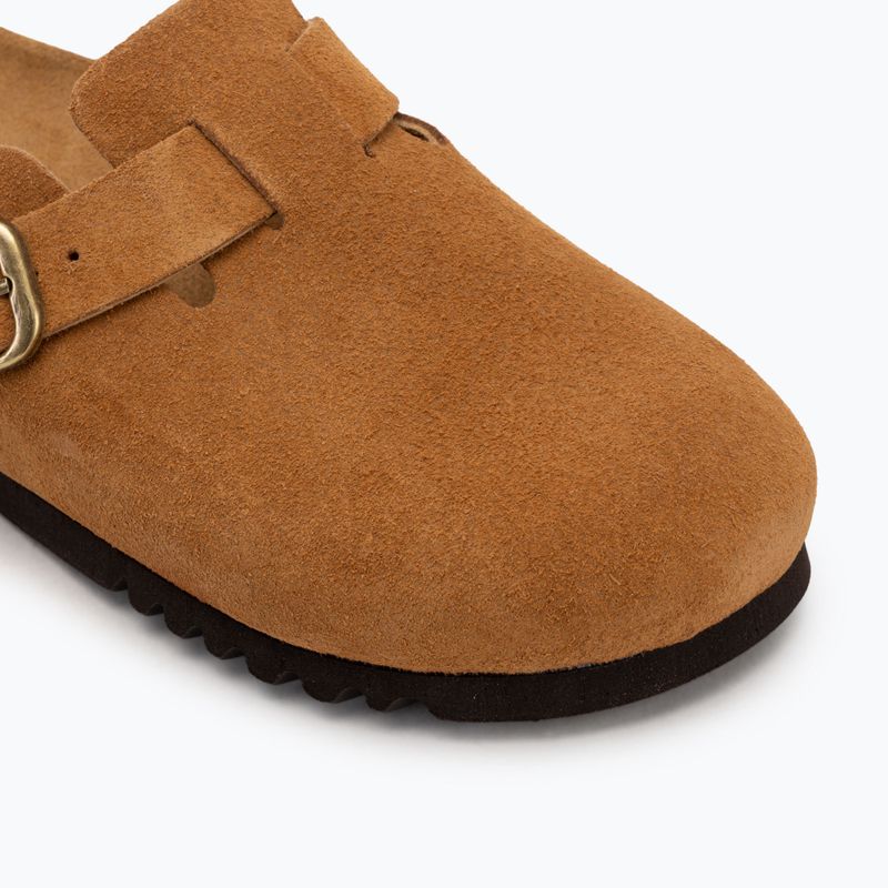 Dámské nazouváky Scholl Fae Suede cognac 7
