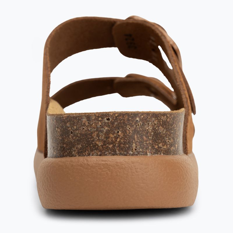 Dámské nazouváky Scholl Noelle Chunky Suede cognac 6