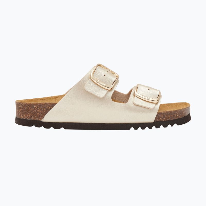 Dámské nazouváky Scholl Josephine Metal light gold