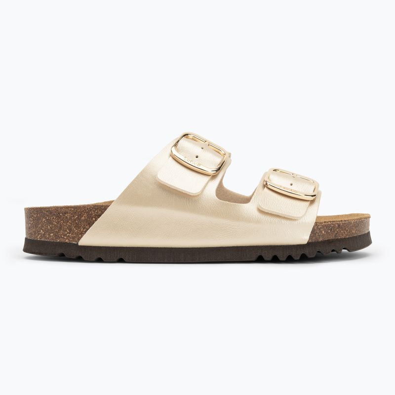 Dámské nazouváky Scholl Josephine Metal light gold 2