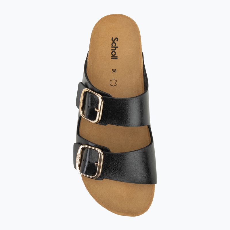 Dámské nazouváky Scholl Josephine Laminated black 5