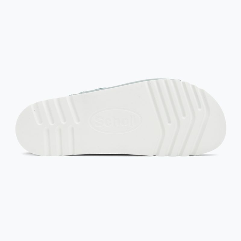 Dámské nazouváky Scholl Rio Wedge Ad Med pale blue 4