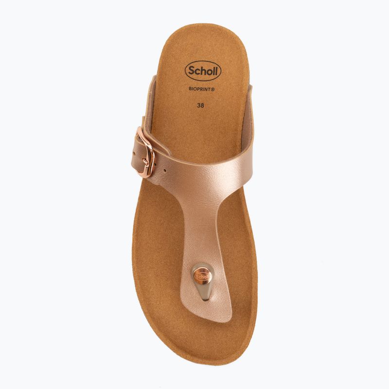 Dámské žabky Scholl Boa Vista Med rose/gold 5