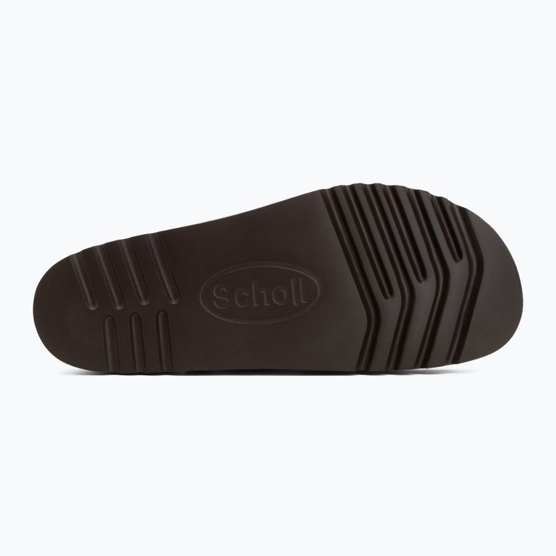 Dámské pantofle Scholl Montery 2 Straps Ad Med béžové 4