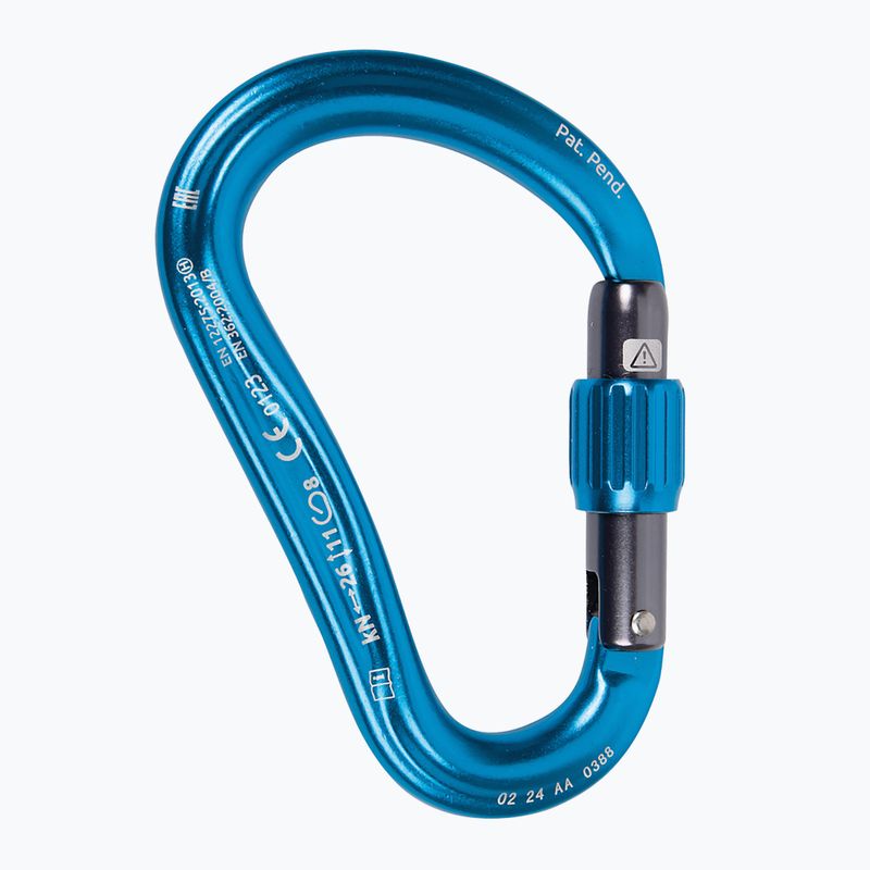 Lezecká karabina CAMP Atom Lock blue 2