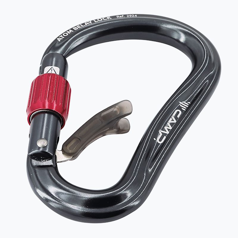 Karabina CAMP Atom Belay Lock gun metal 2