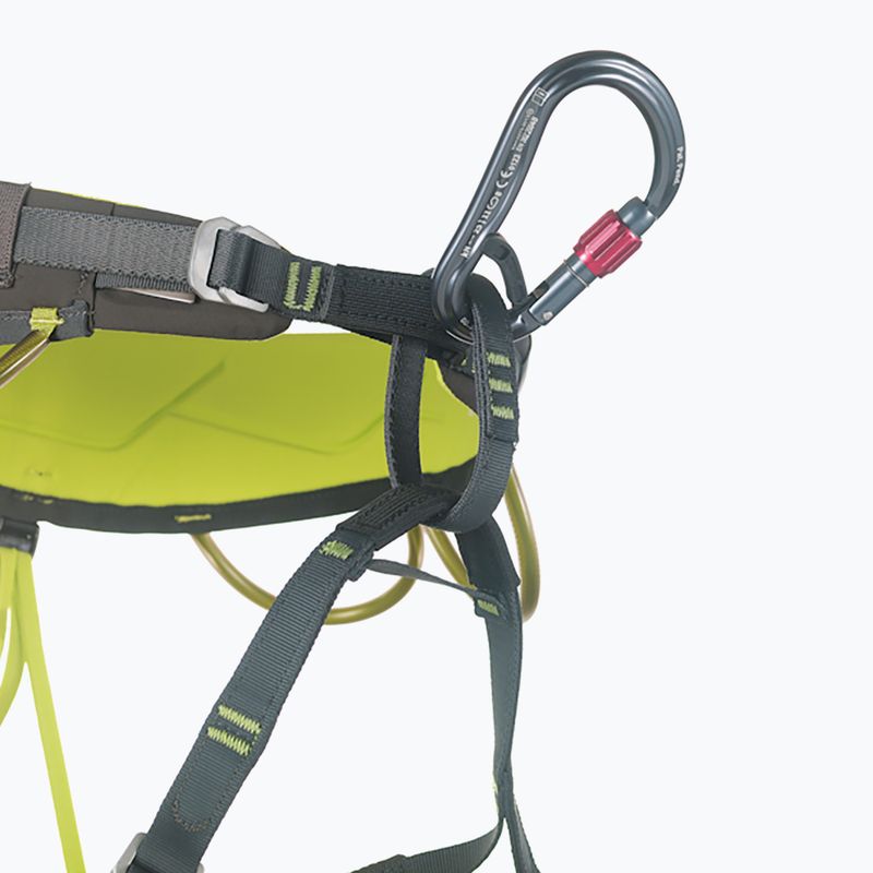 Lezecká karabina CAMP Atom Belay Lock gun metal 4