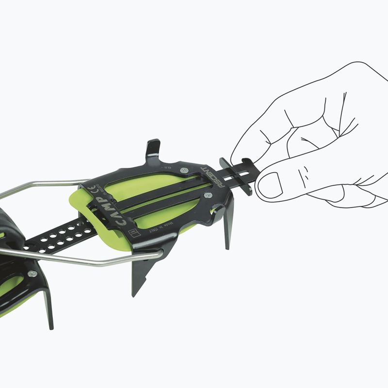 Mačky automatické CAMP Alpinist Pro - Auto/Semi Automatic green 9