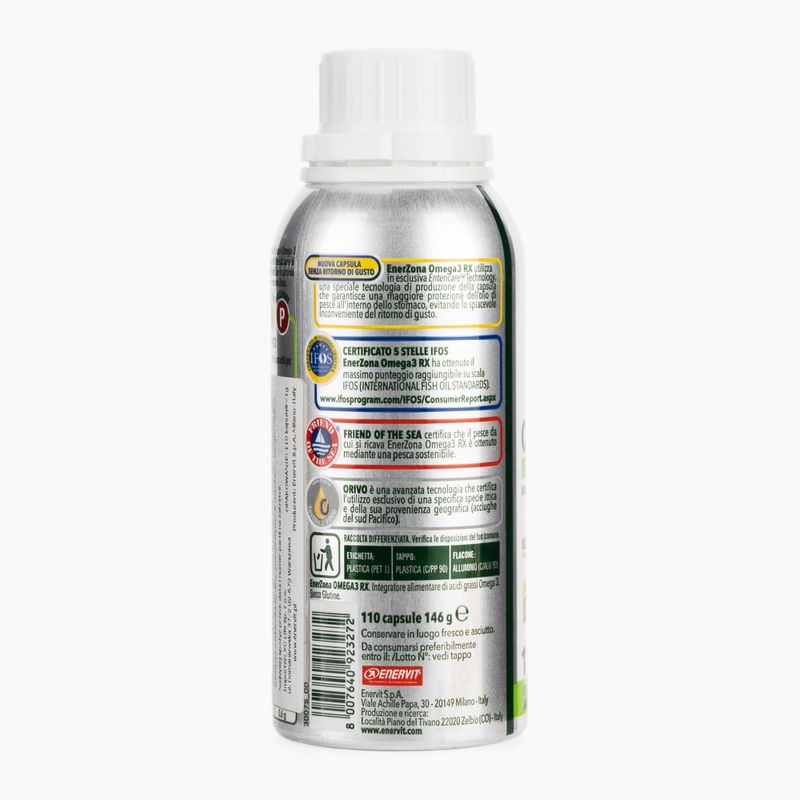 Kyseliny tukové Enervit EnerZona Omega-3 RX 110 kapslí 2