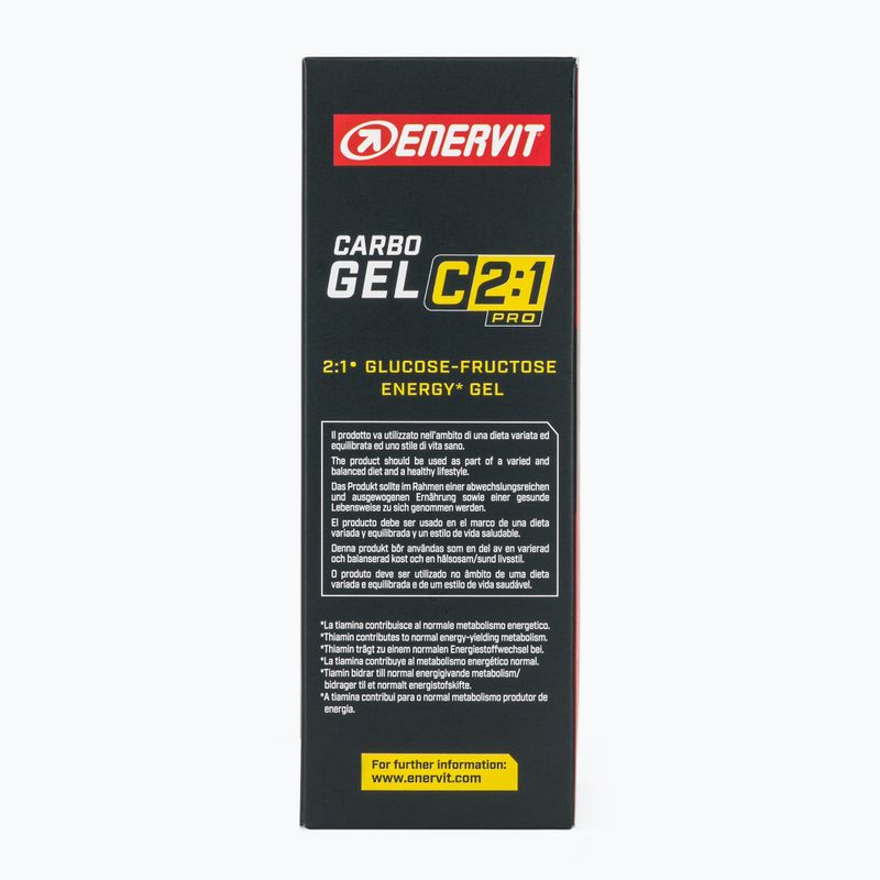 Sada energetických gelů Enervit Carbo Gel C2:1Pro 7 pcs x 60 ml mango 3