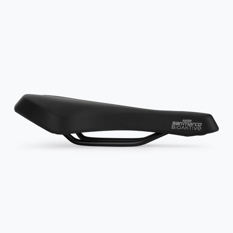 Cyklistické sedlo SAN MARCO Sportive Biofoam Open Small 0-30° black matte 2